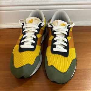 New Balance multi color men’s size is 8